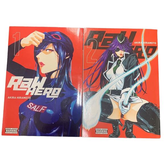 Raw Hero Vol. 1-2 Manga Akira Hiramoto English Yen Press - Picture 1 of 3
